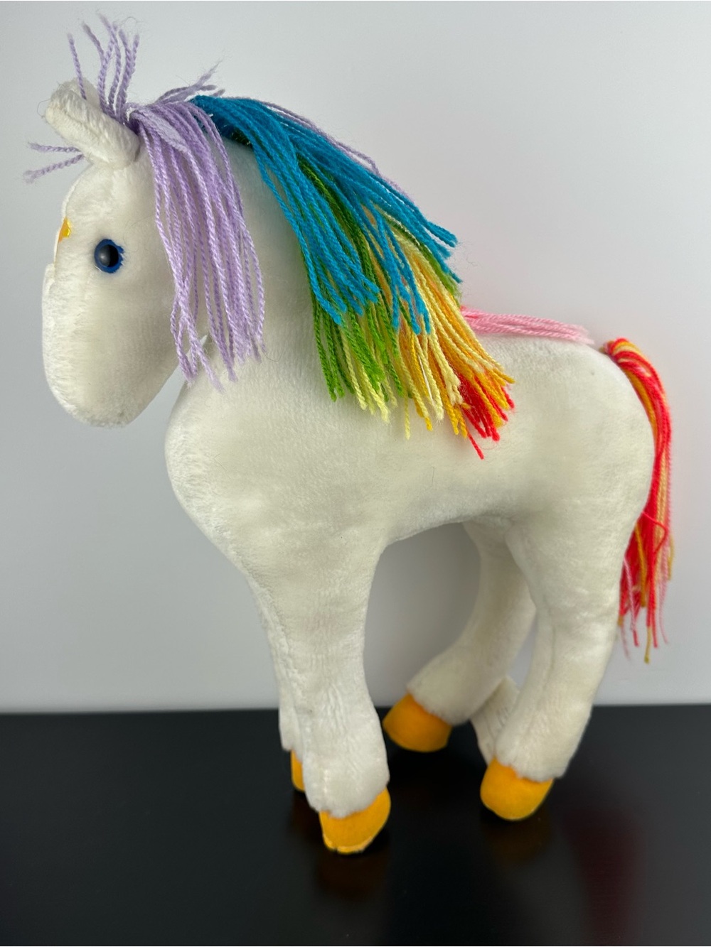 Vintage 1983 Starlite Horse Rainbow Brite Hallmark 12” Plush Stuffed Animal
